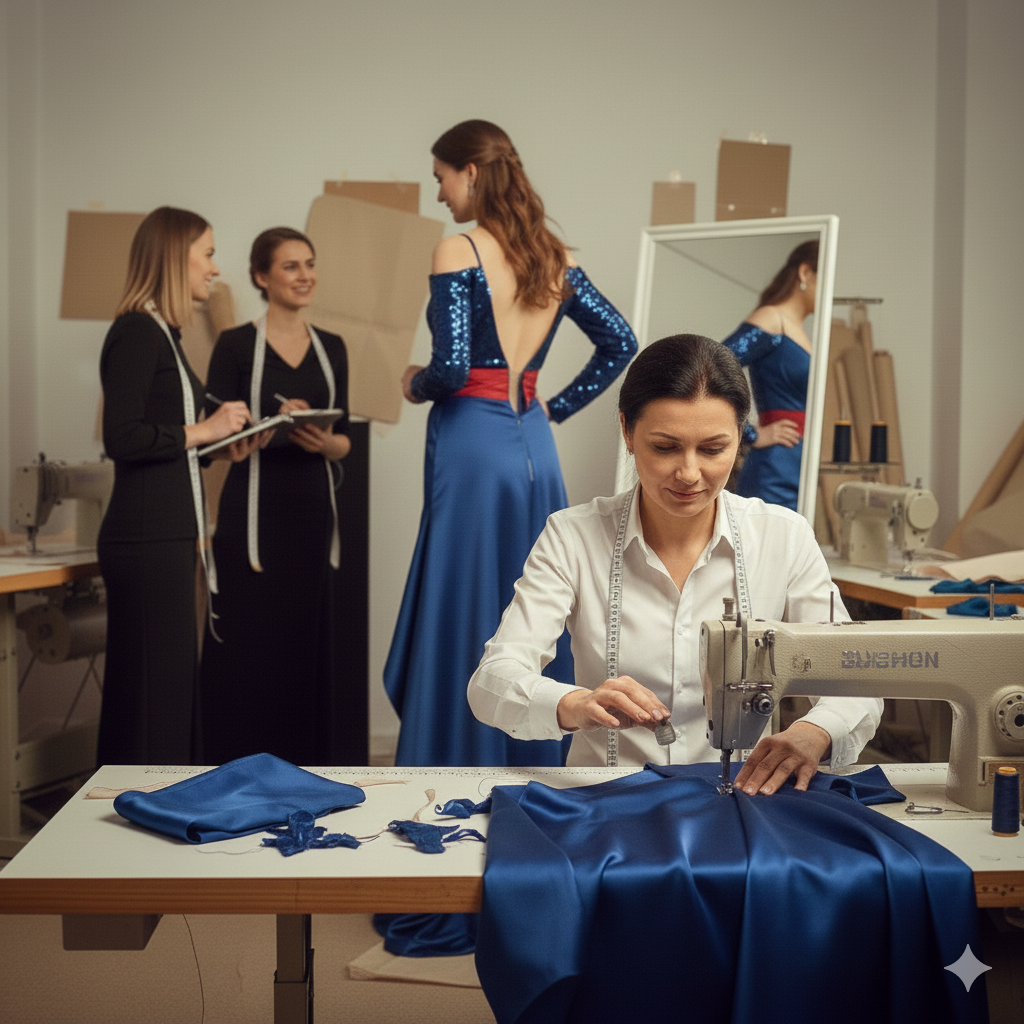 执行服装修改与制作