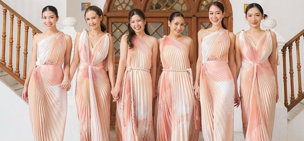 伴娘礼服修改服务