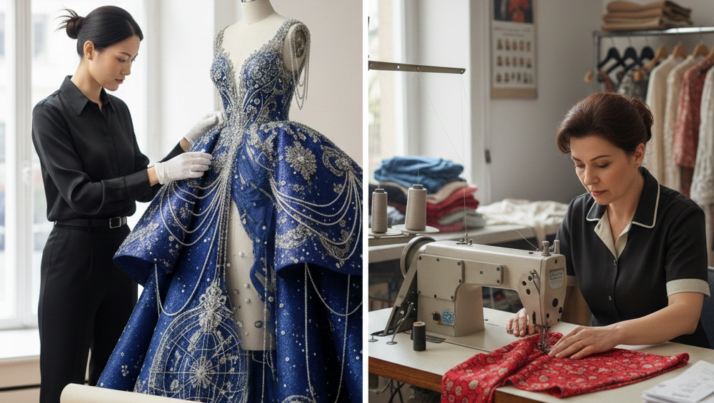 Couture 工艺与一般修改工作的差异 Mallika Thaidress
